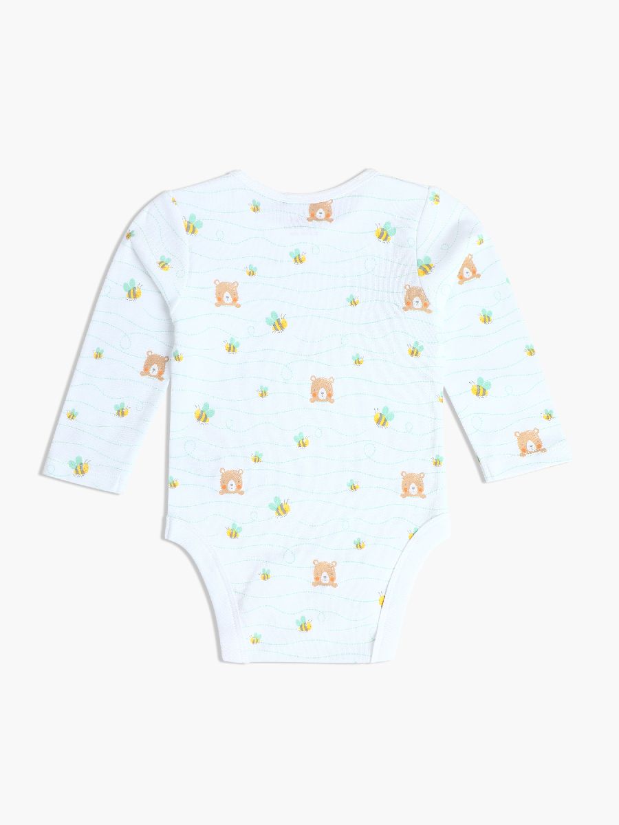 Minicuddles Unisex Baby Pinny Set - Orange