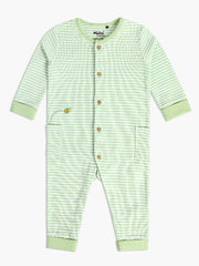 Minicuddles Unisex New Born Romper - Green