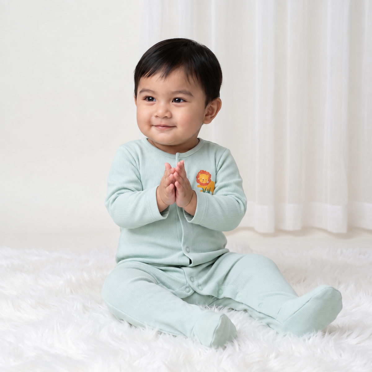 Unisex Baby Red And Multicolorcolour And Multicolor Pack of 2 Sleep Suit