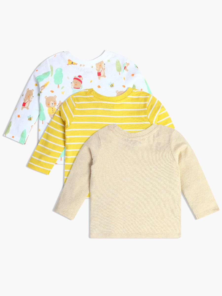 Minicuddles Unisex New Born T-Shirt - Multicoloured