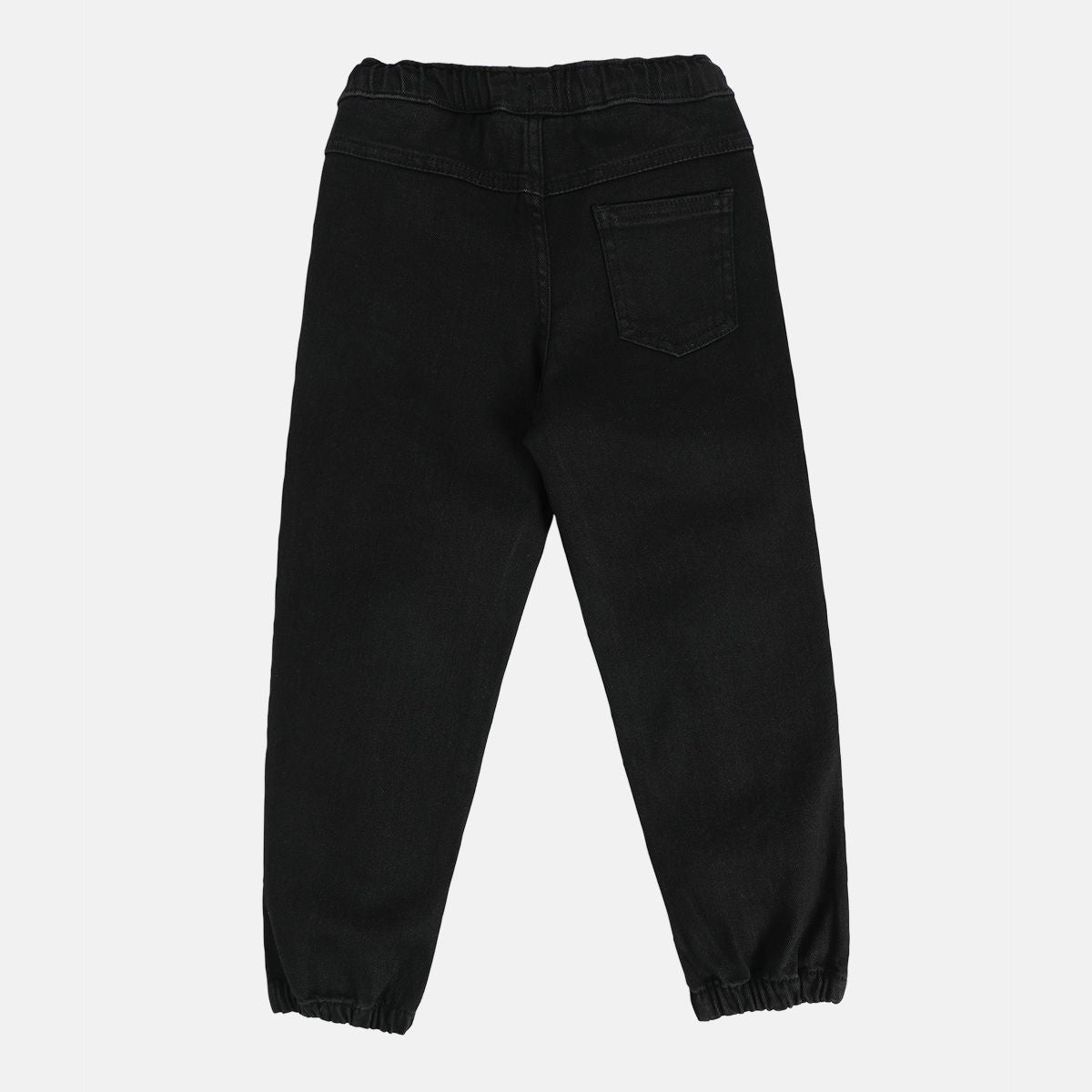Boys Black Pack Of 1 Denim Pant