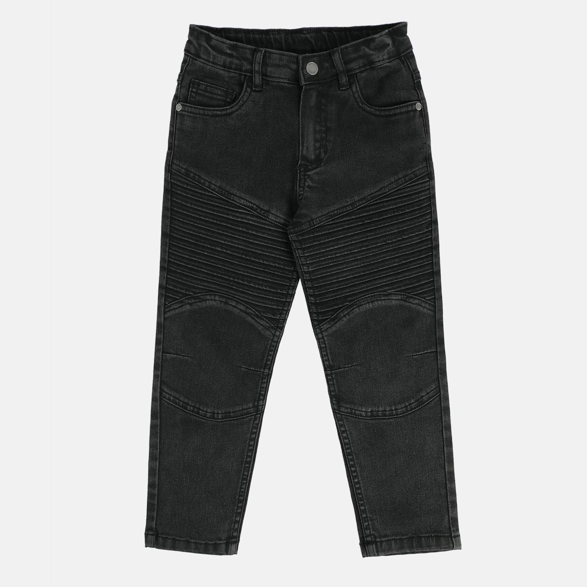 Boys Black Pack Of 1 Denim Pant