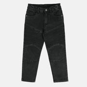 Boys Black Pack Of 1 Denim Pant
