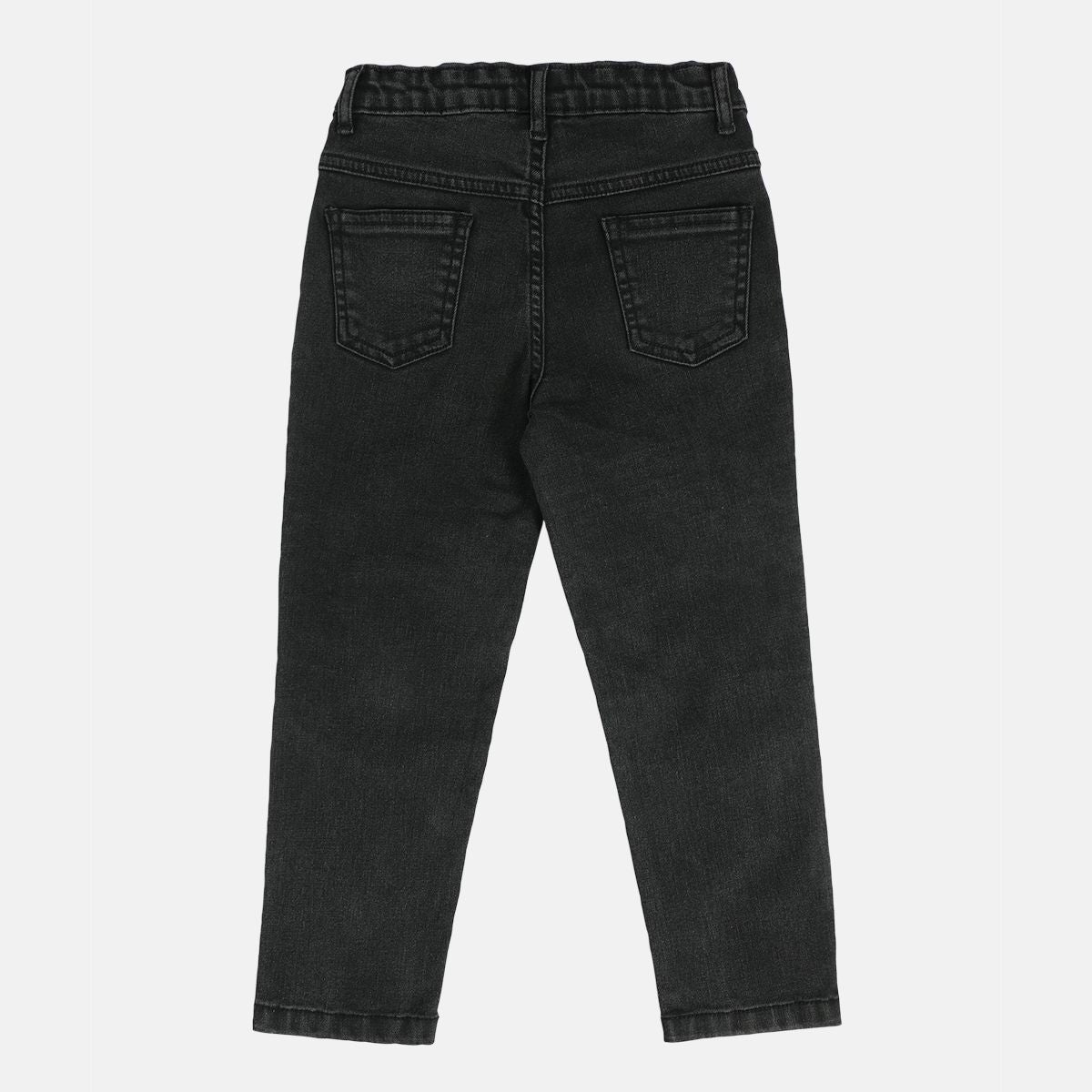 Boys Black Pack Of 1 Denim Pant