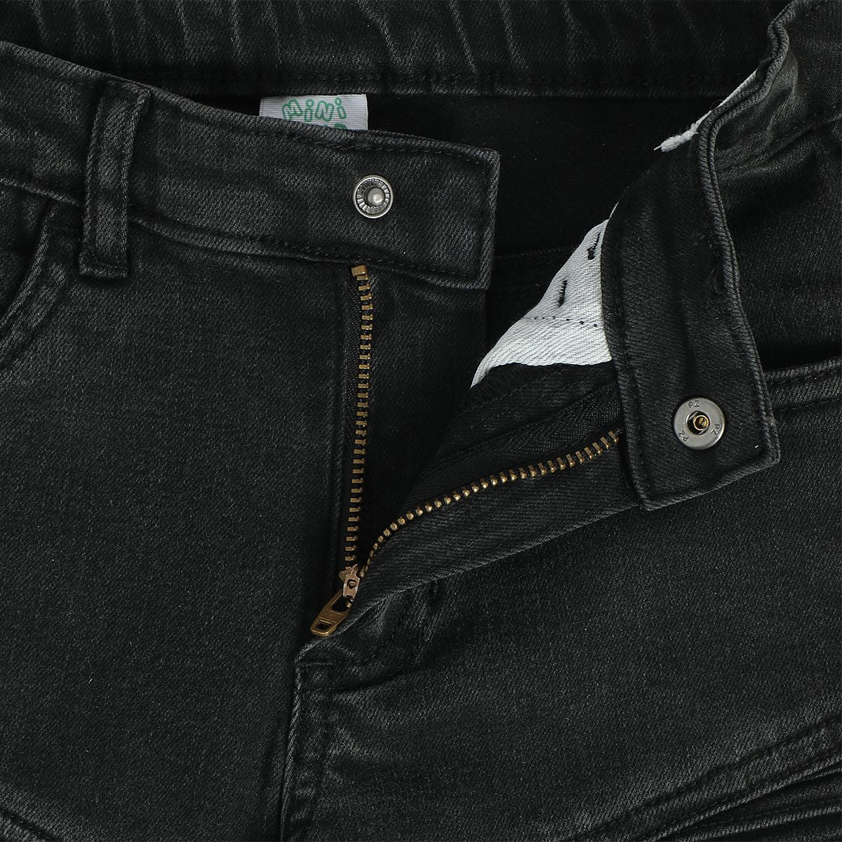 Boys Black Pack Of 1 Denim Pant