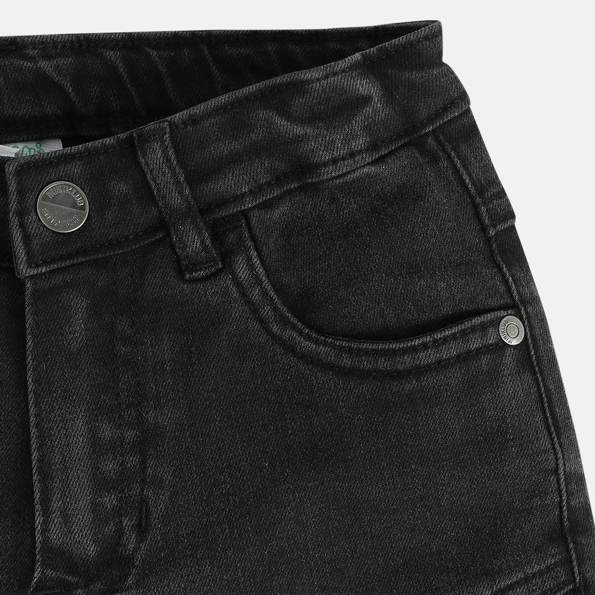 Boys Black Pack Of 1 Denim Pant