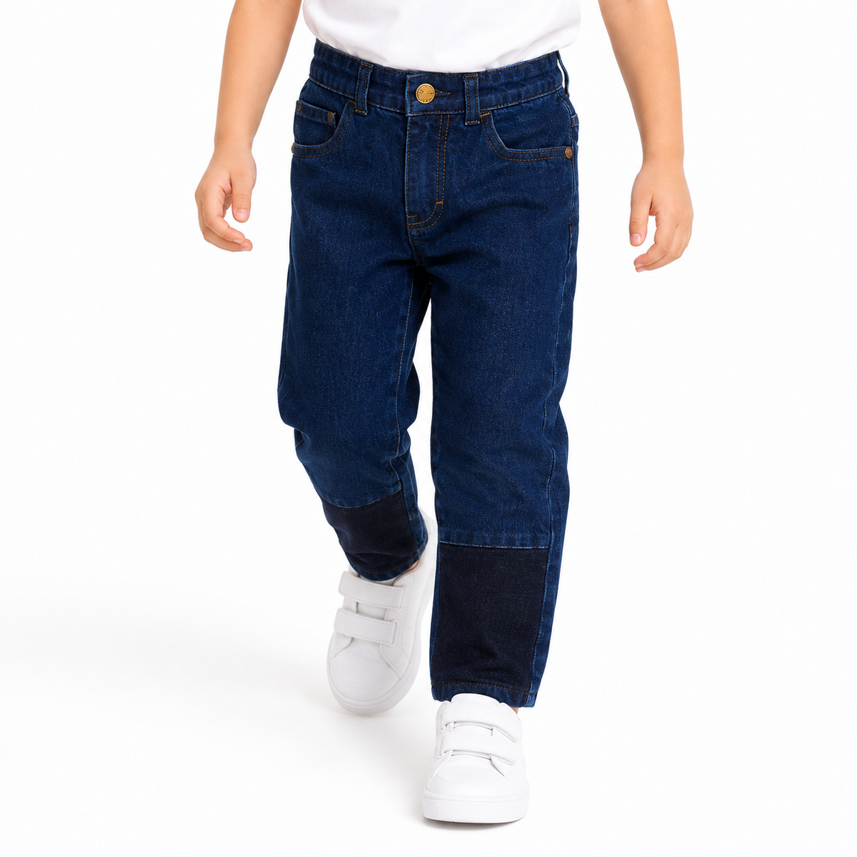 Boys Blue Denim Denim Pant Casual Wear
