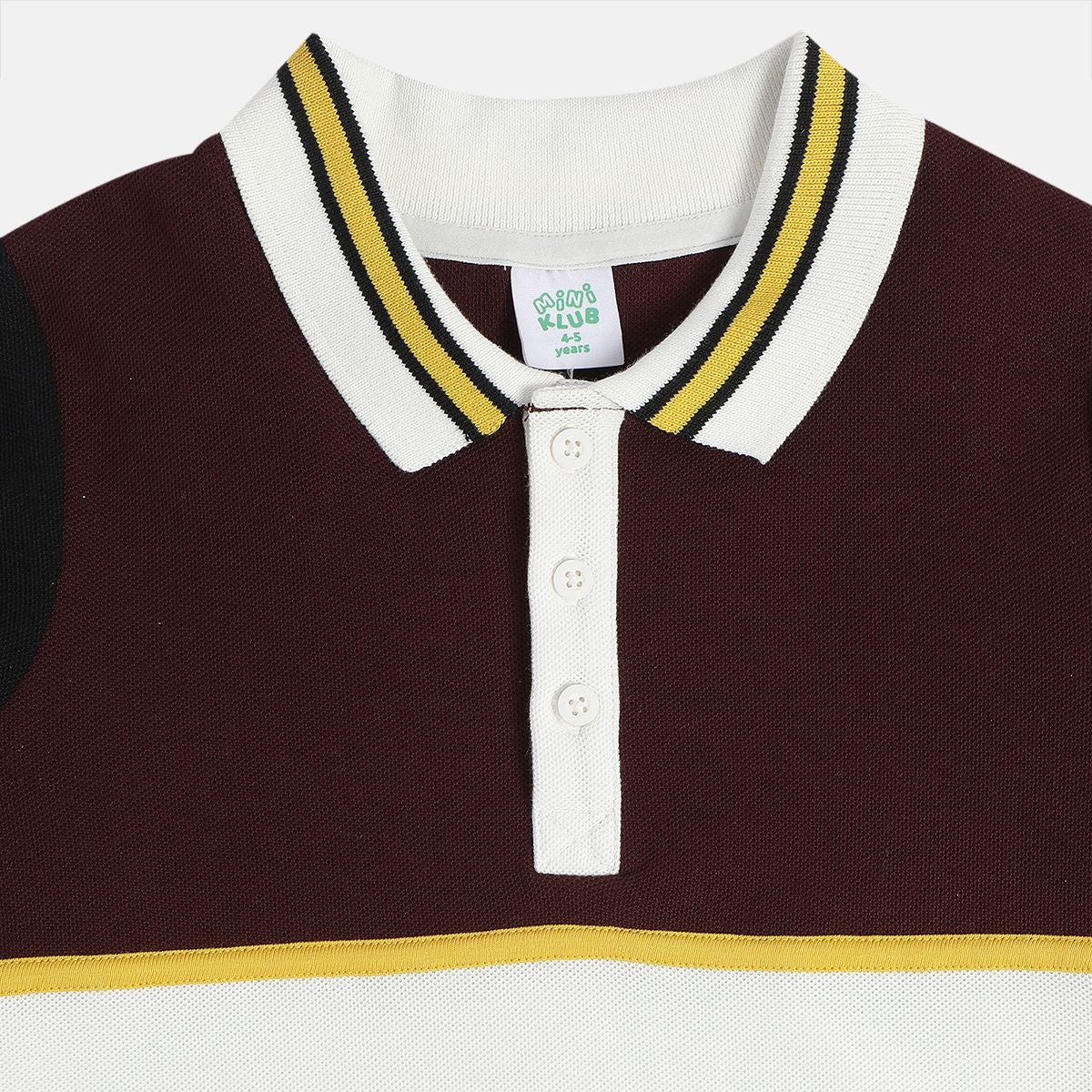 Boys Maroon Polo