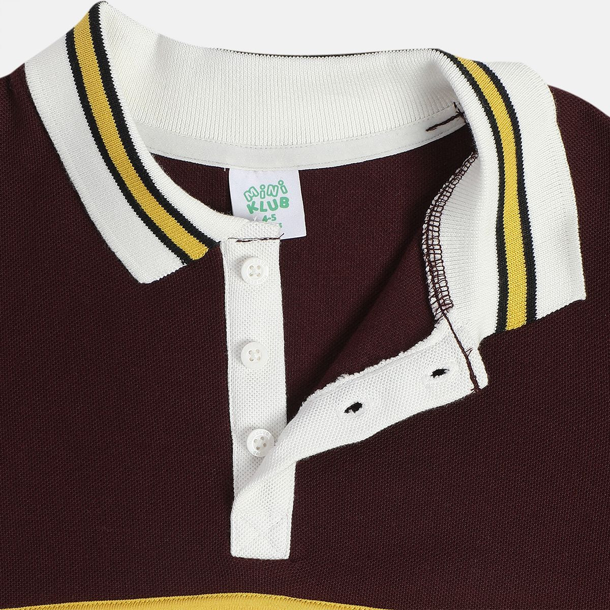 Boys Maroon Polo