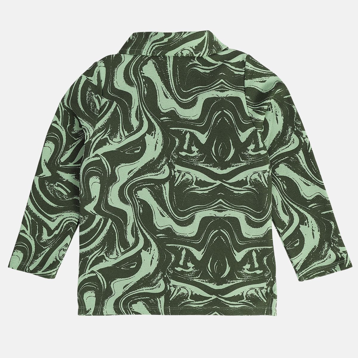Boys Olive Polo