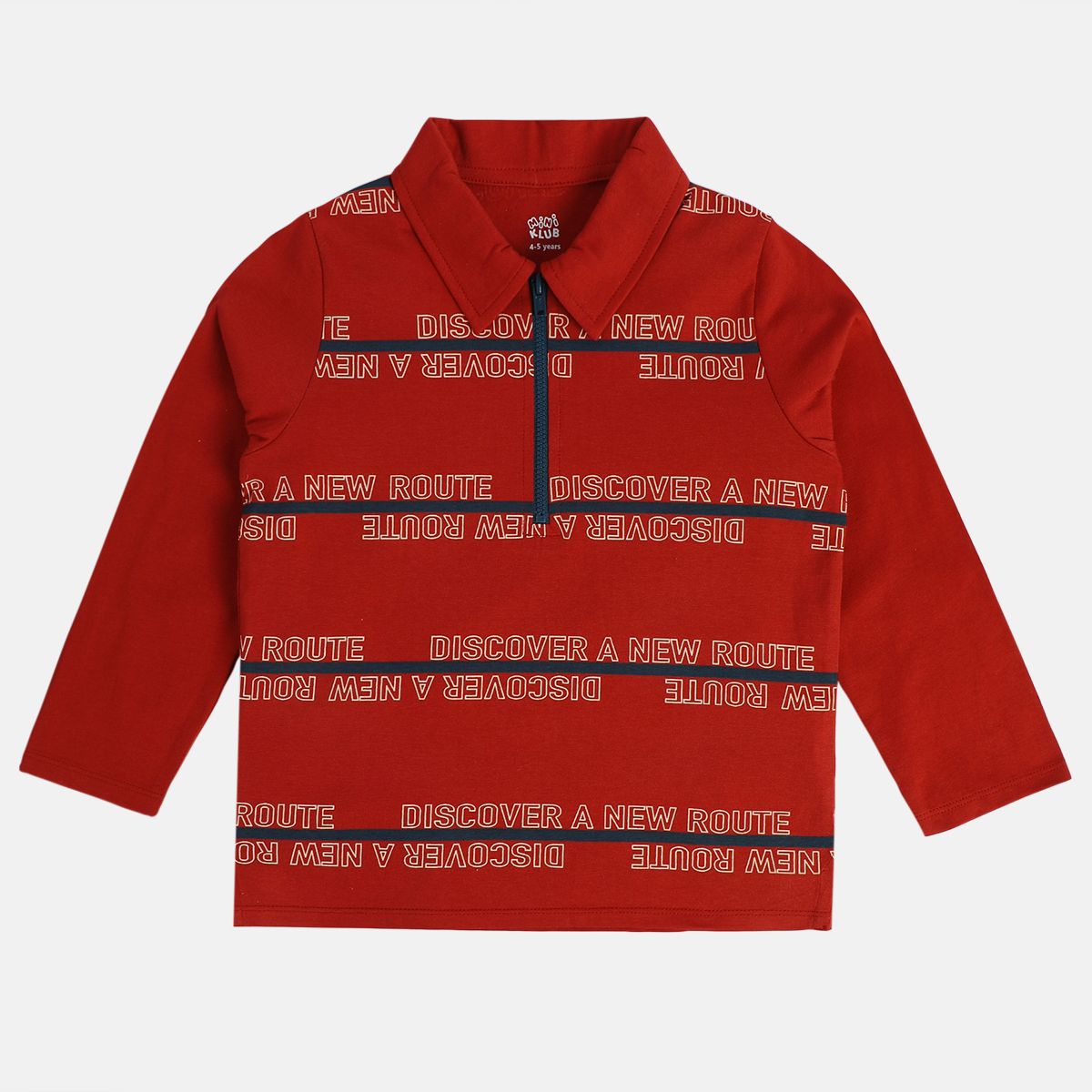 Boys Rust Polo