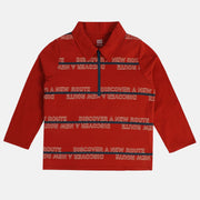 Boys Rust Polo