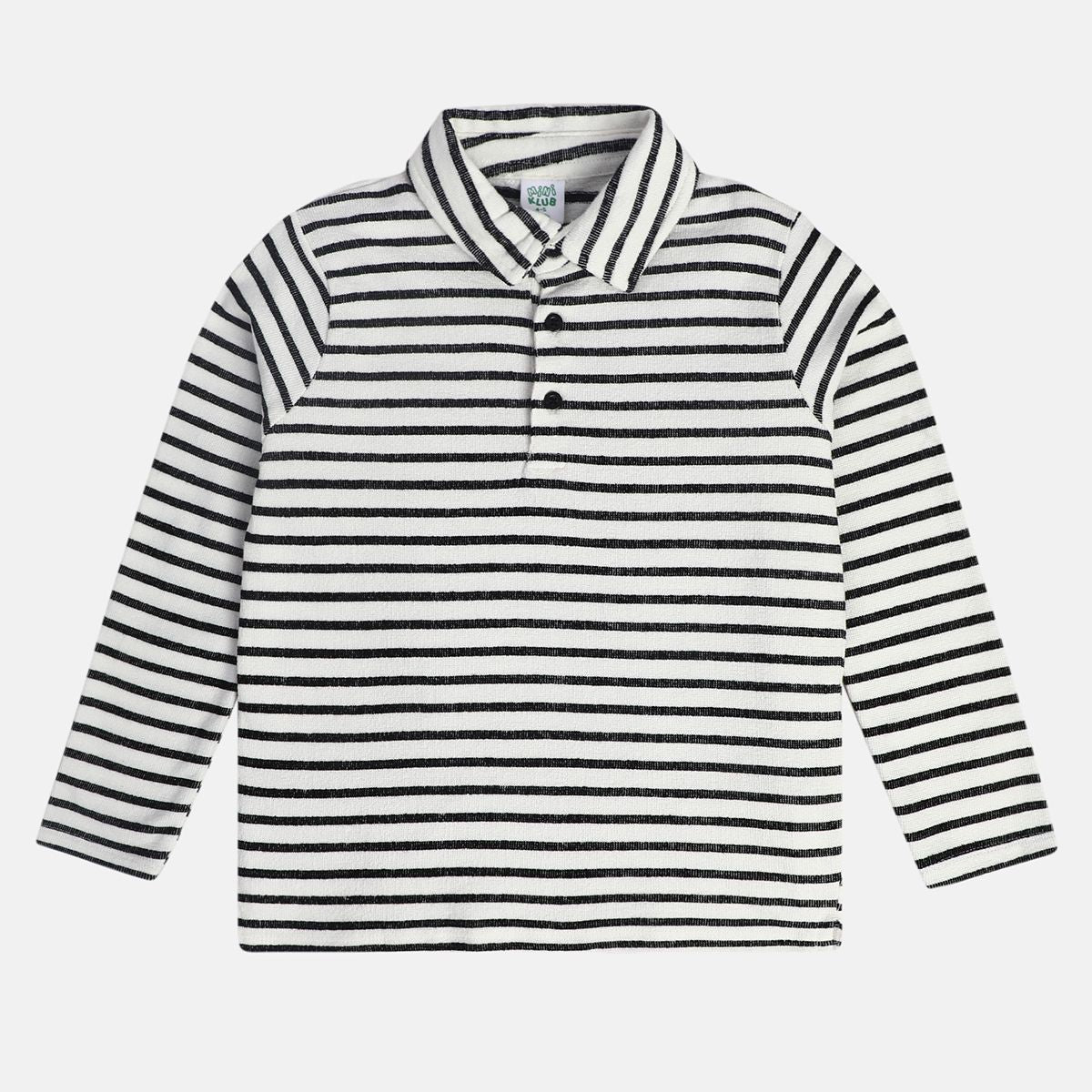 Boys Black Polo