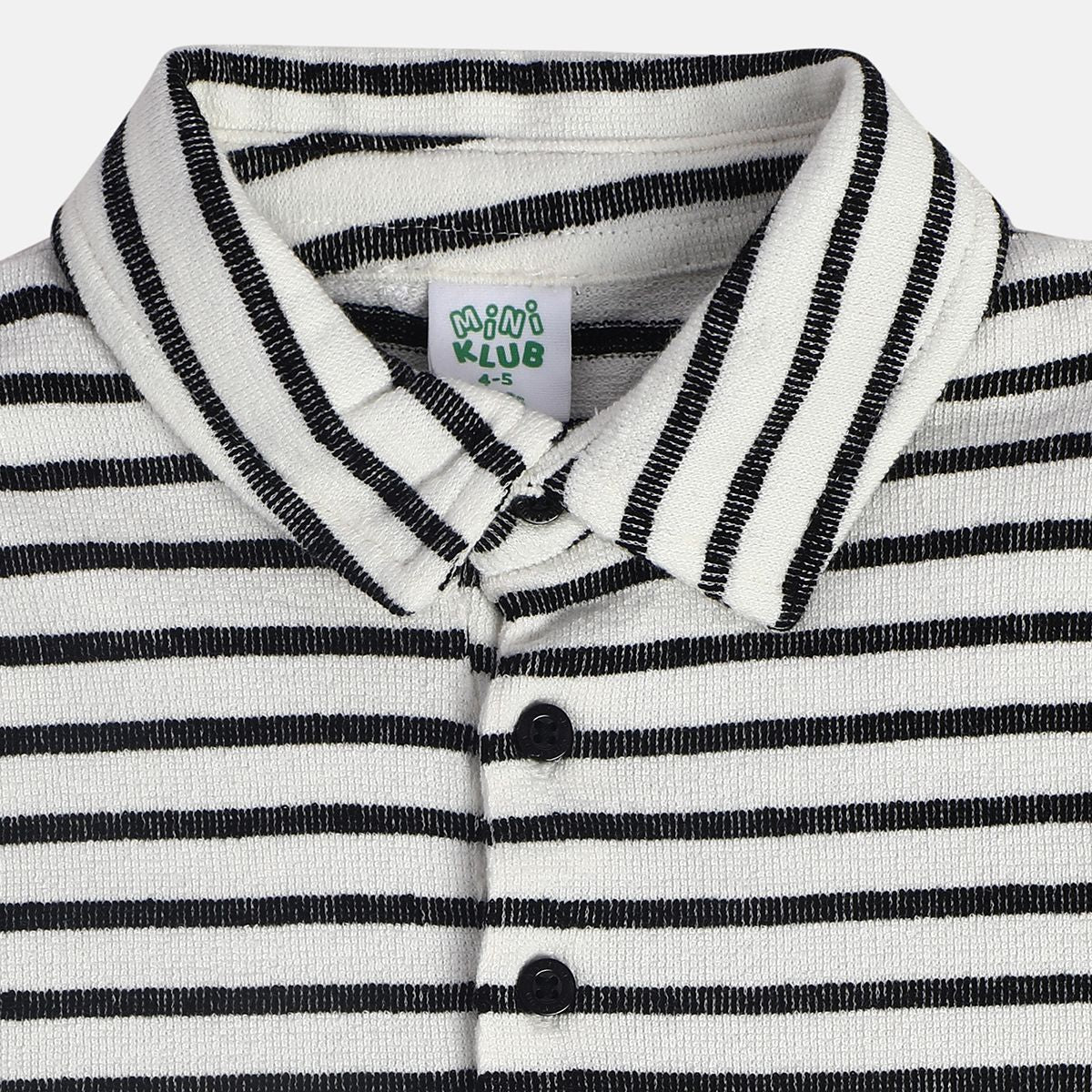 Boys Black Polo