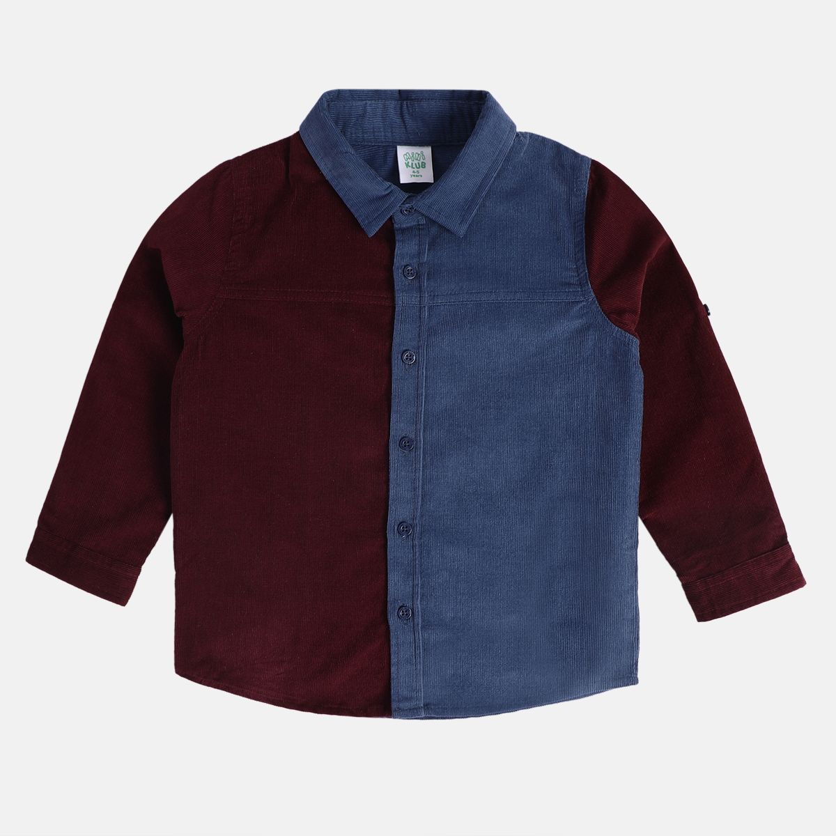 Boys Multi Collar Full Sleeves Shirt