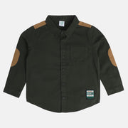 Boys Green Pack Of 1 Shirt