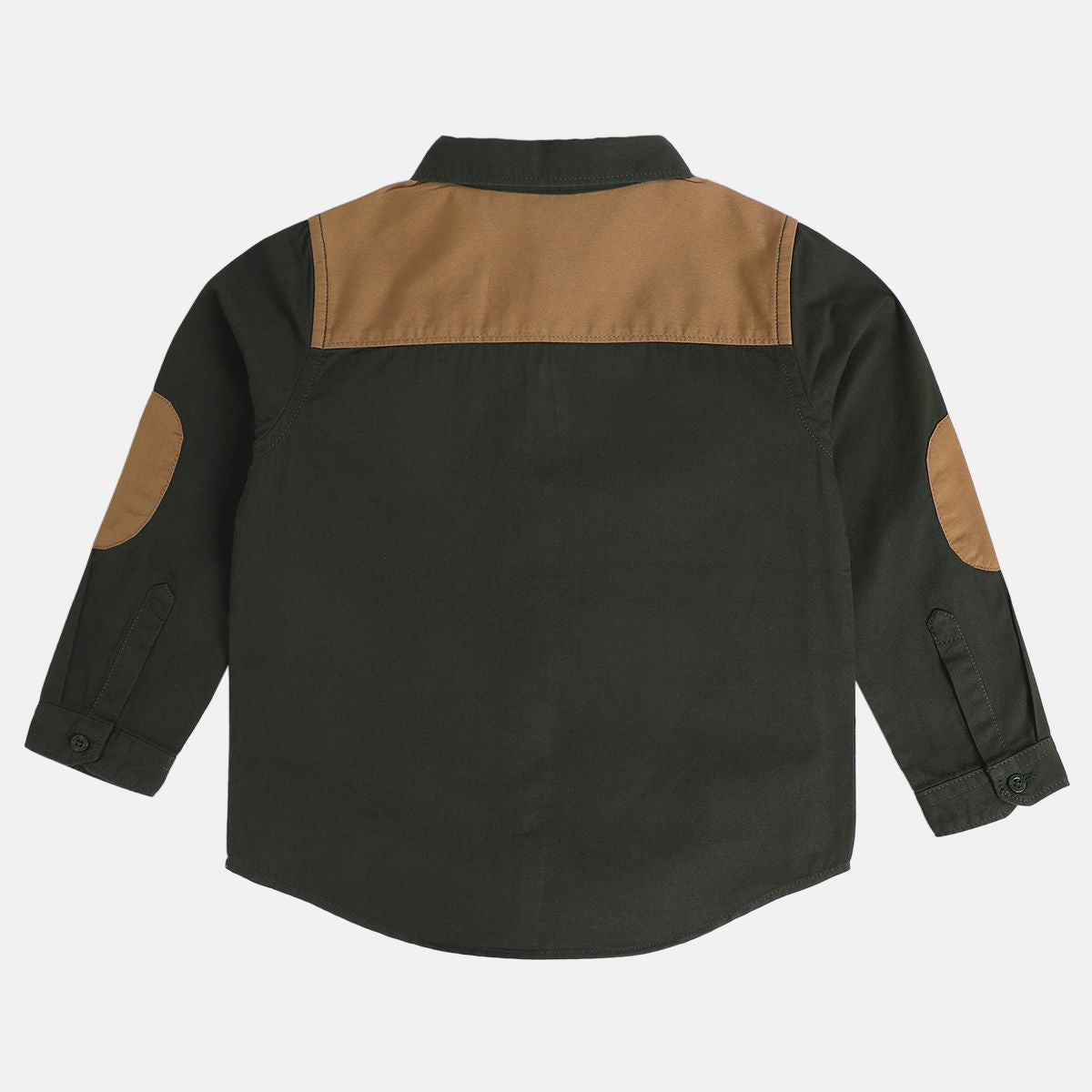 Boys Green Pack Of 1 Shirt