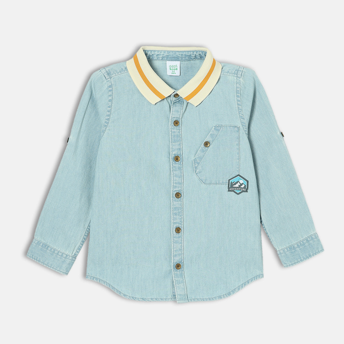 Boys Blue Full Sleeve Shirt