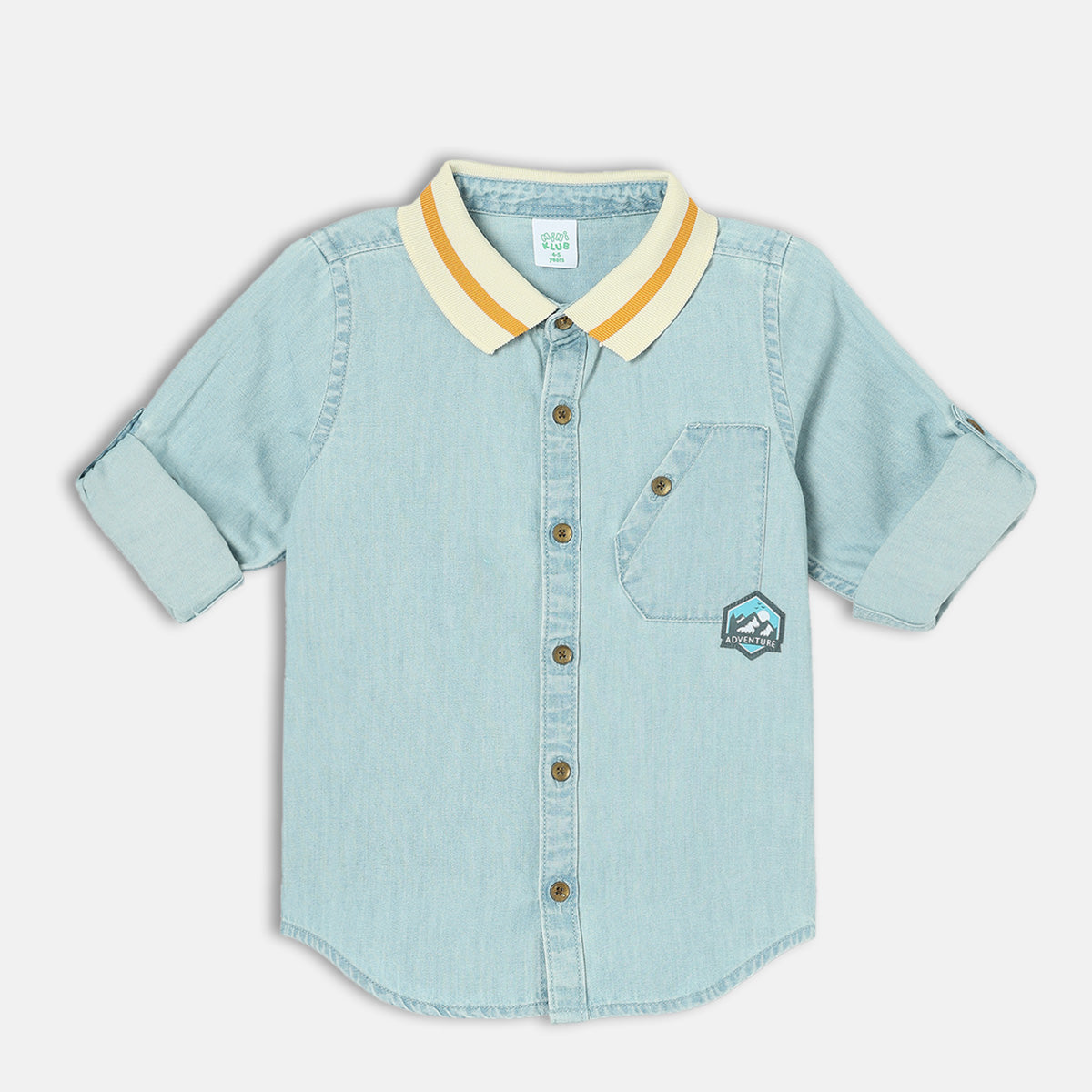 Boys Blue Full Sleeve Shirt