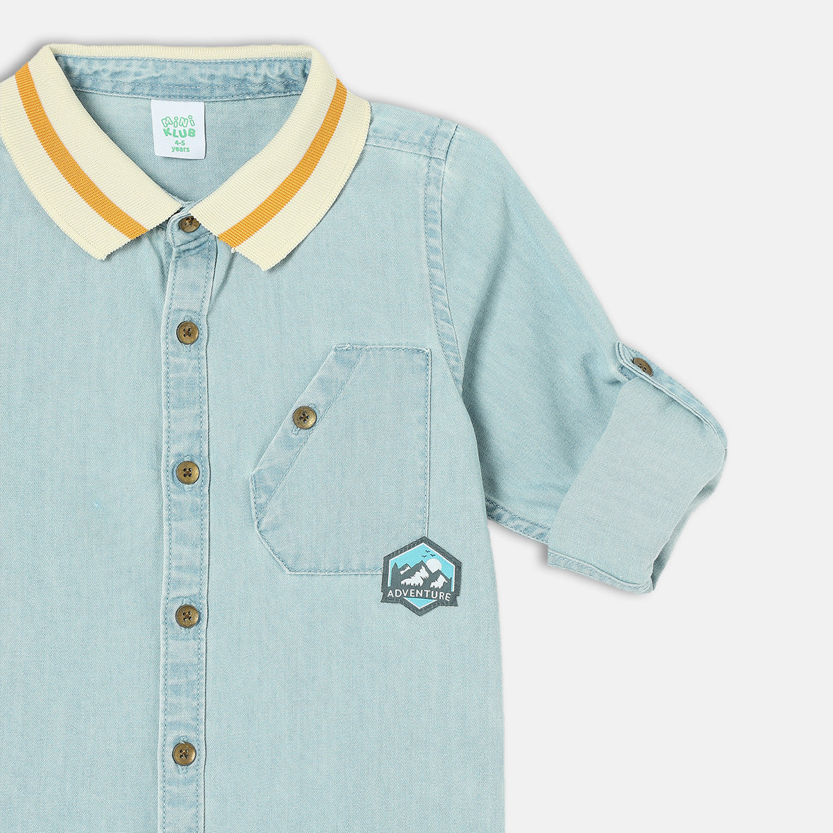 Boys Blue Full Sleeve Shirt