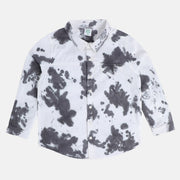 Boys Marshmallow Collar Full Sleeves Shirt