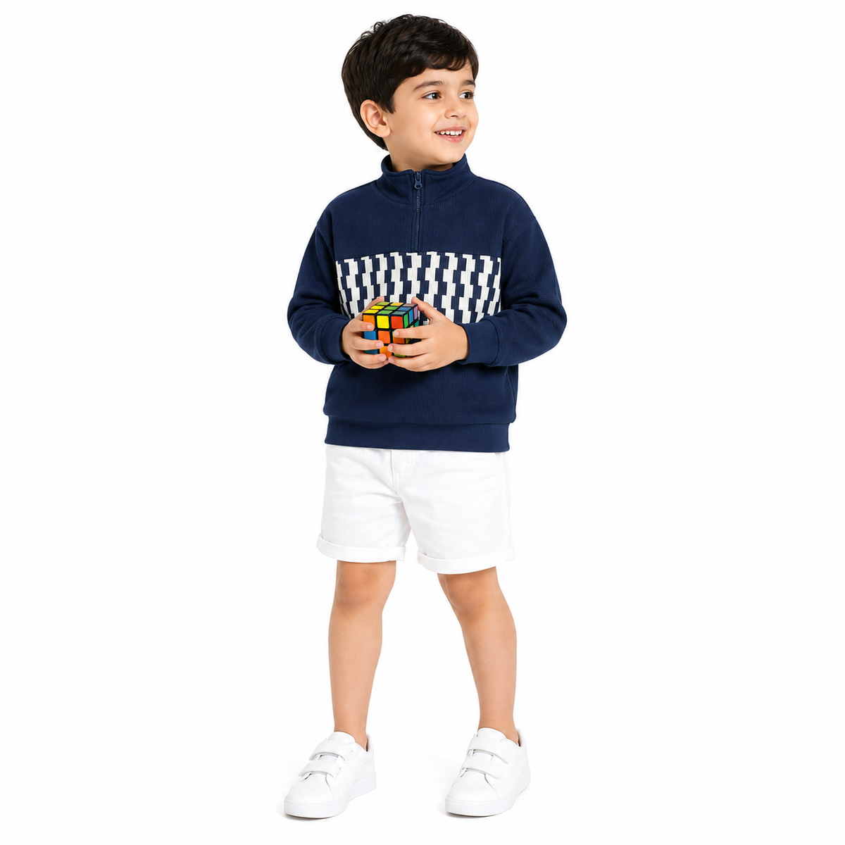 Boys Blue Cotton Sweat Shirt Casual Wear