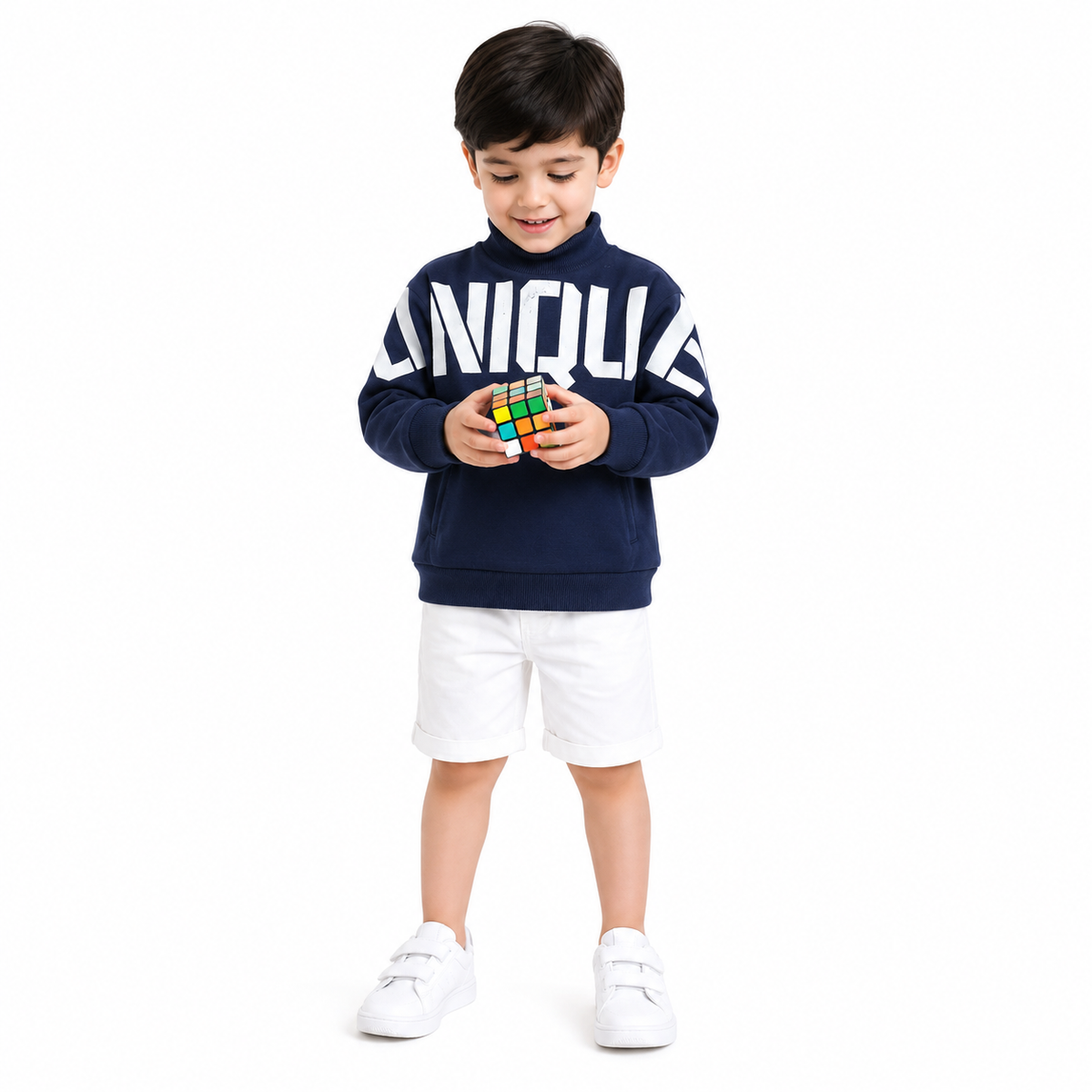 Boys Blue Cotton Sweat Shirt Casual Wear