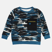 Boys Blue Sweat Shirt