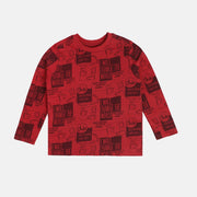 Boys Maroon T-Shirt