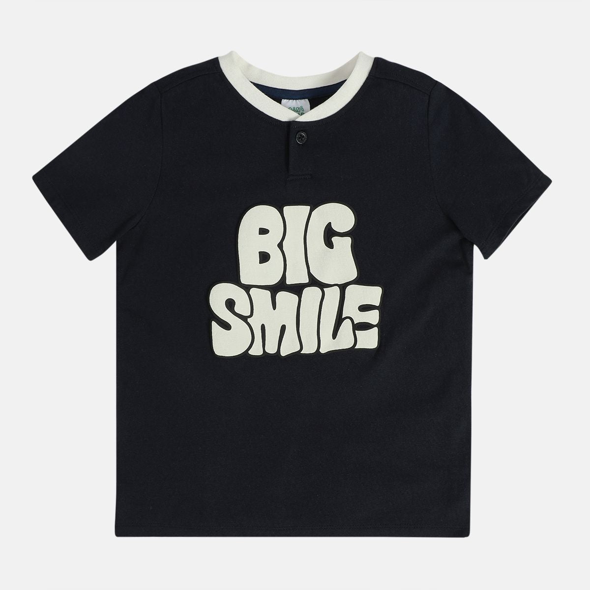 Boys Black Pack Of 1 T-Shirt
