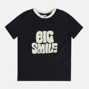 Boys Black Pack Of 1 T-Shirt