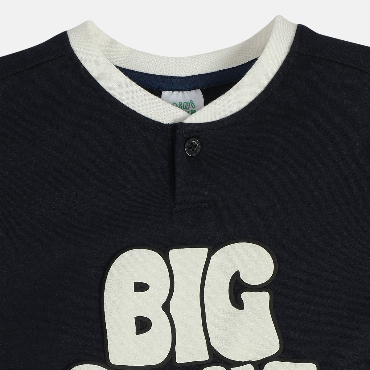 Boys Black Pack Of 1 T-Shirt