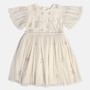 Girls Cream Dress