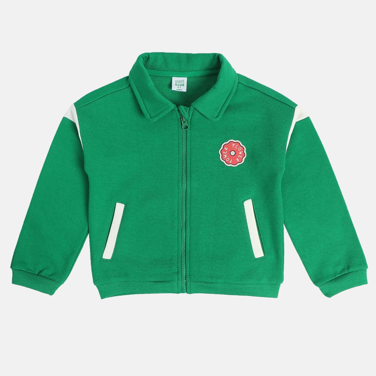 Girl Green Knit Jacket
