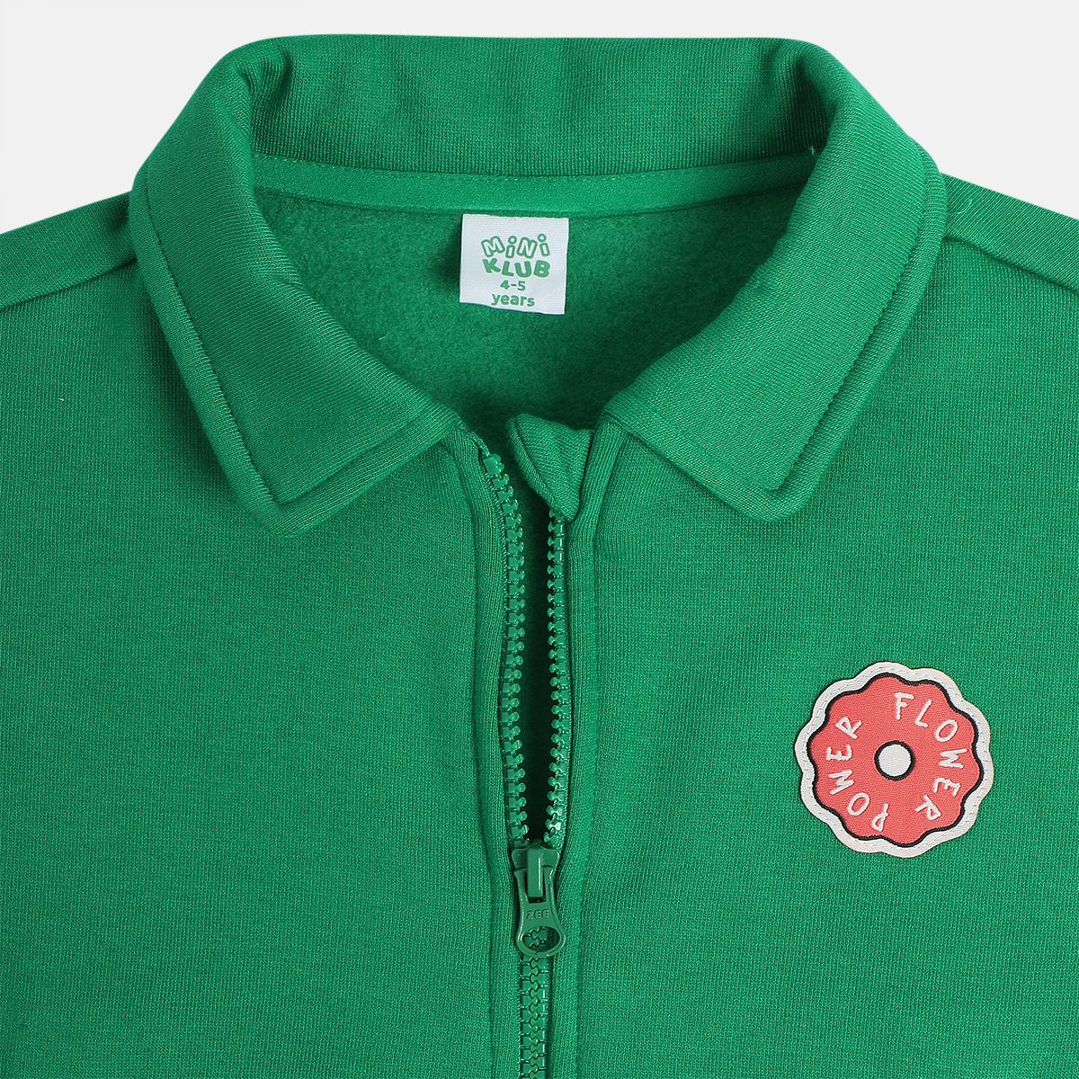 Girl Green Knit Jacket