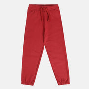 Girls Red Pack Of 1 Jogger