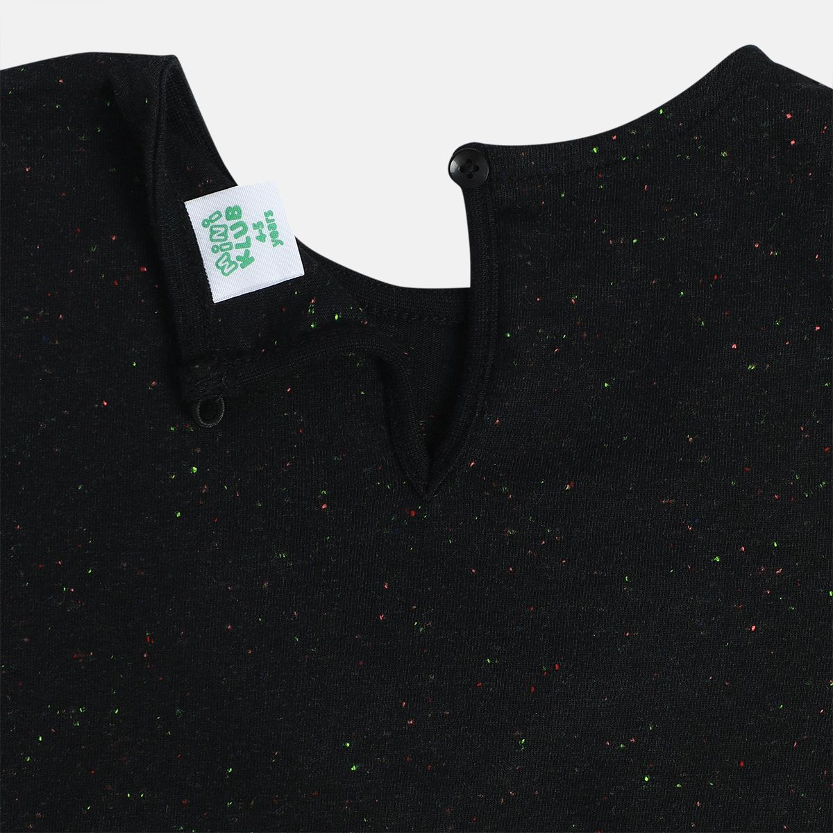 Girls Black Knit Top