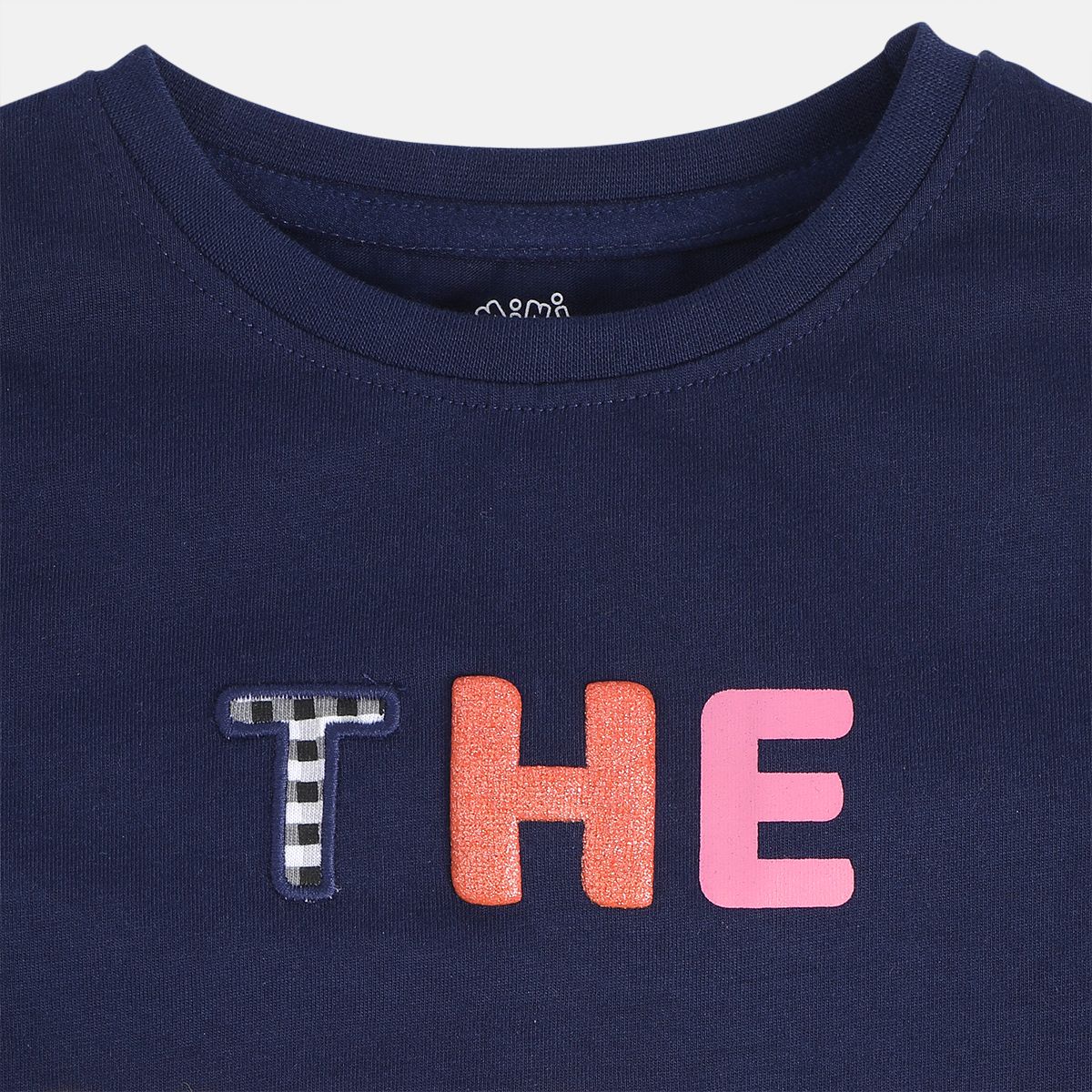 Girls Navy Pack Of 1 Knit Top