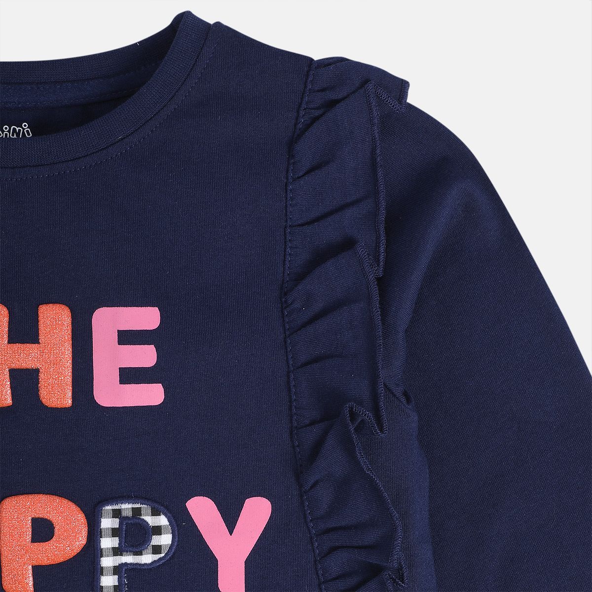 Girls Navy Pack Of 1 Knit Top