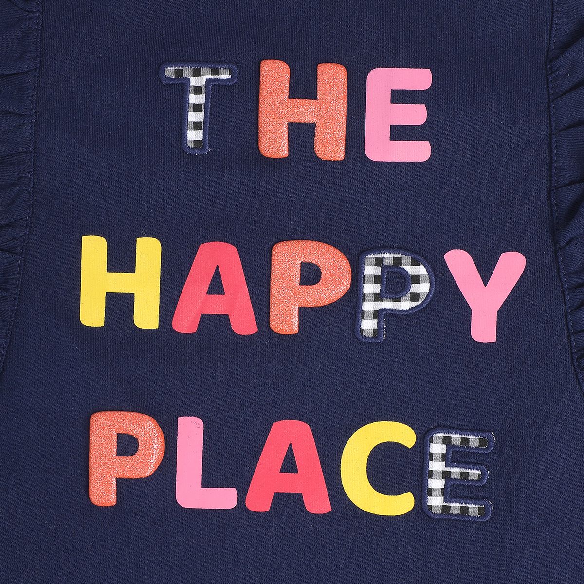 Girls Navy Pack Of 1 Knit Top