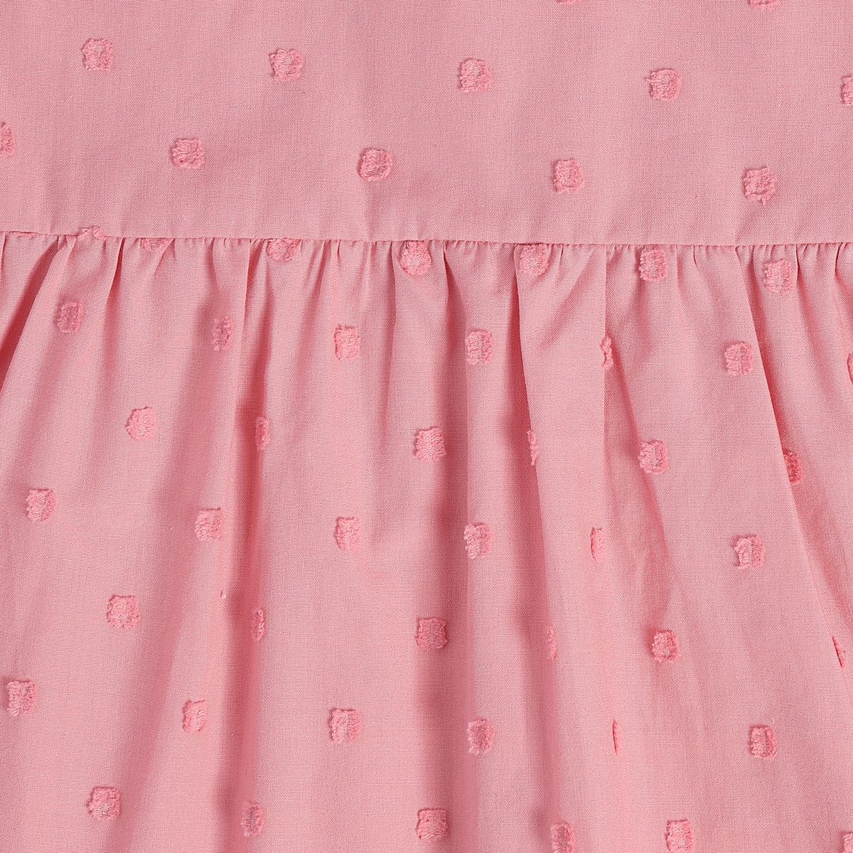 Girls Pink Woven Top