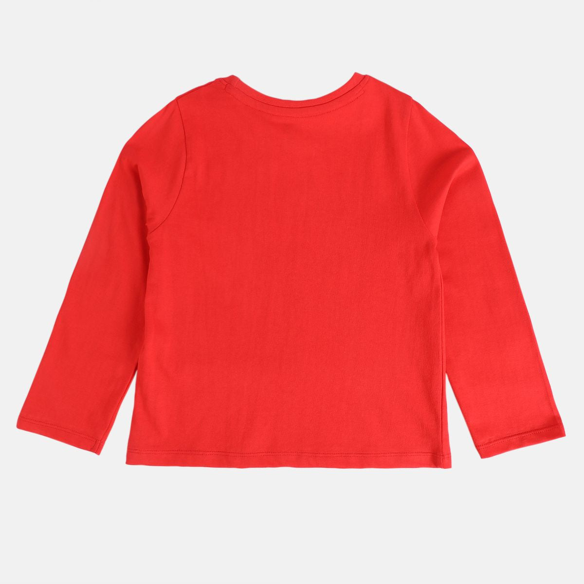 Girl Red Knit Top