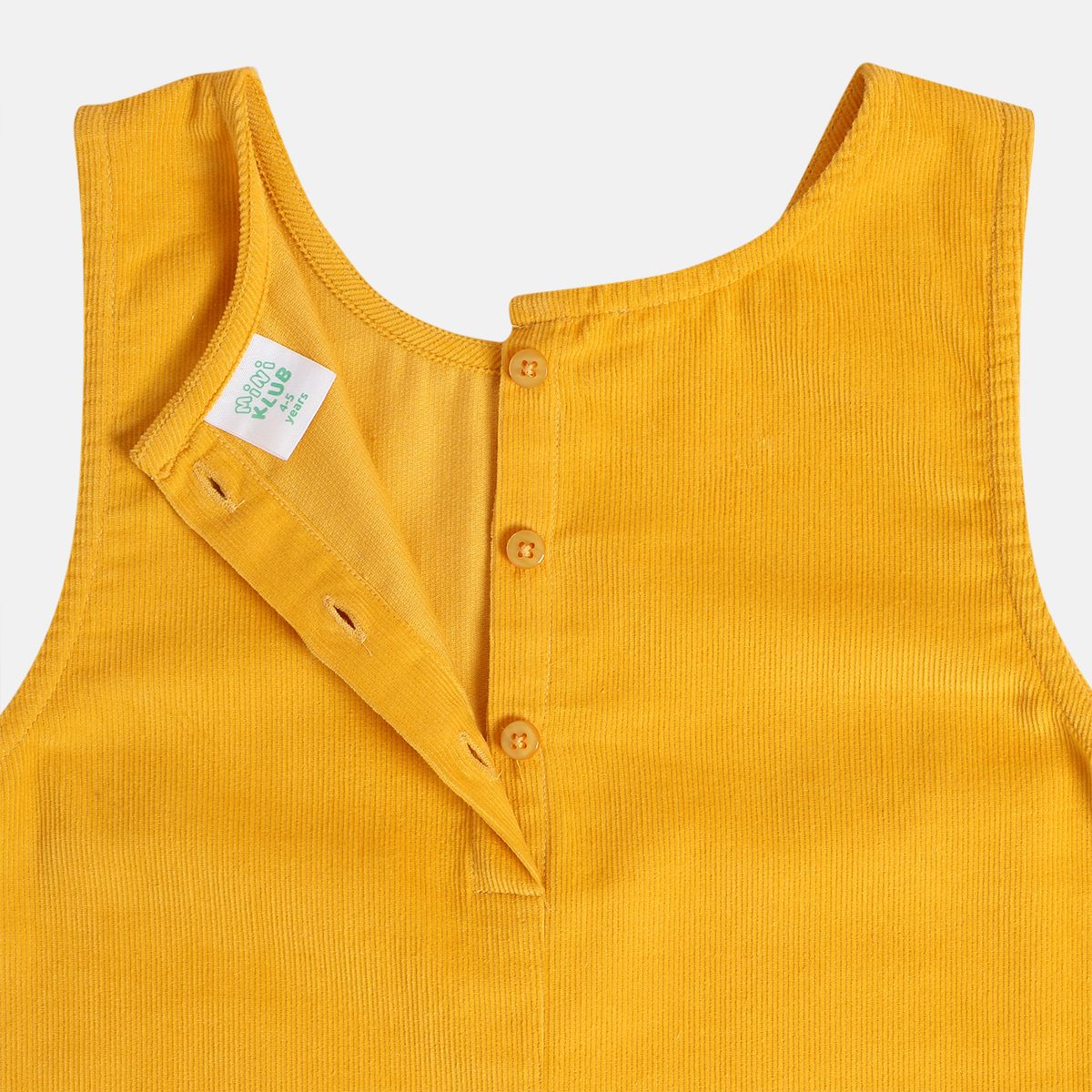 Girls Marshmallow Pinny Set