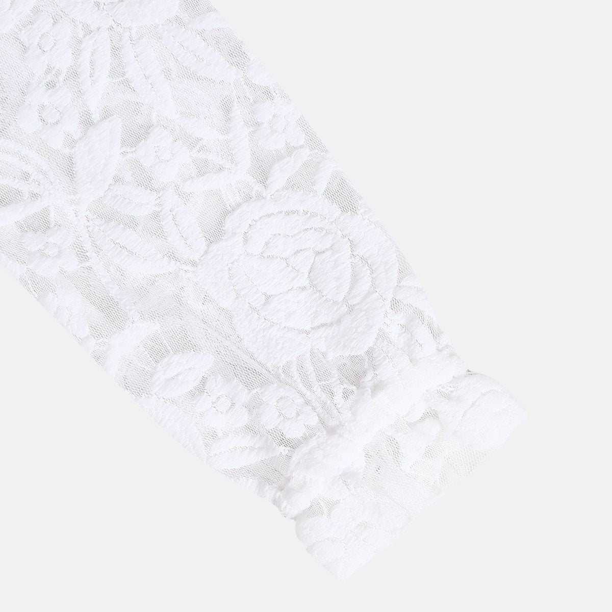 Girls Marshmallow Pinny Set