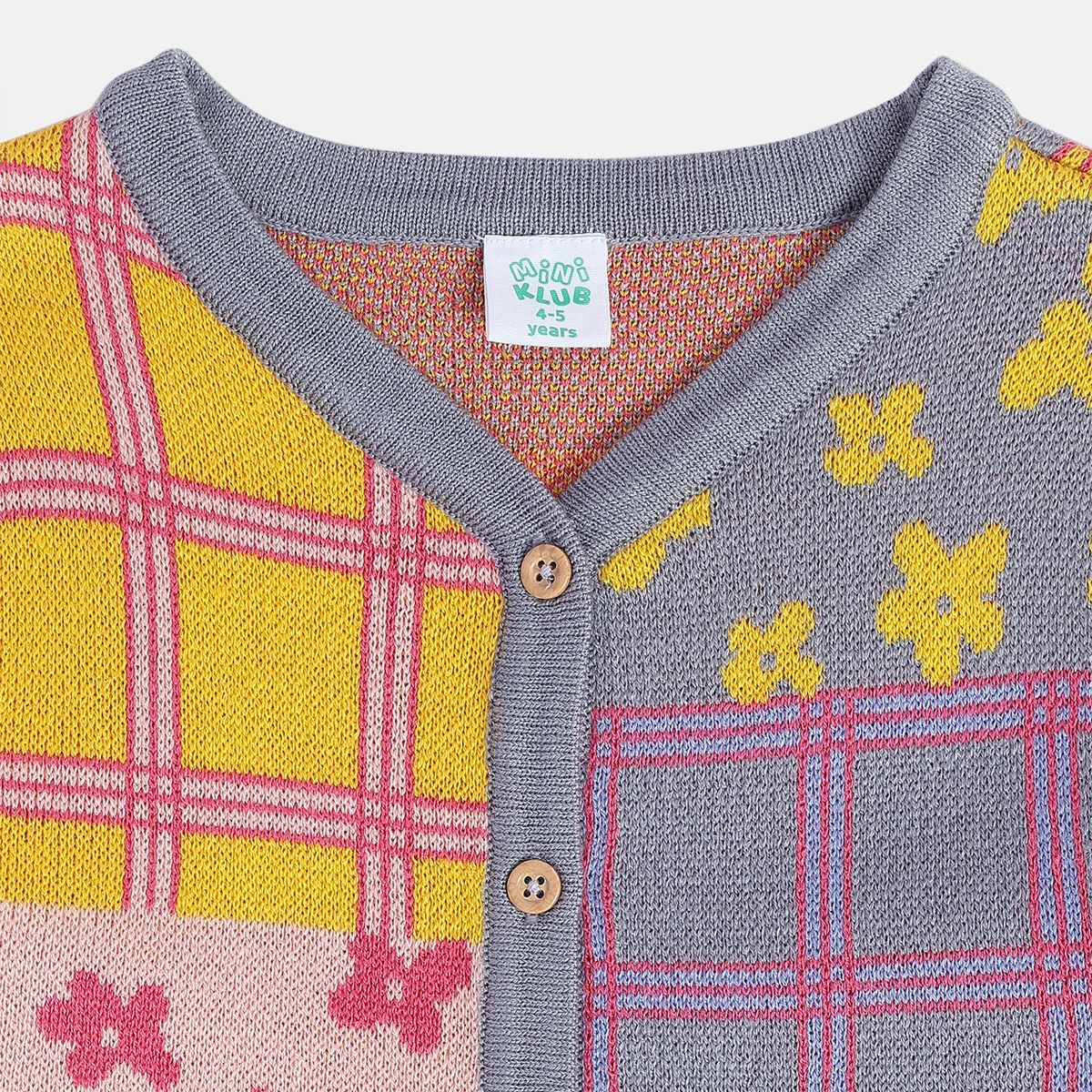 Girls Multi Sweater