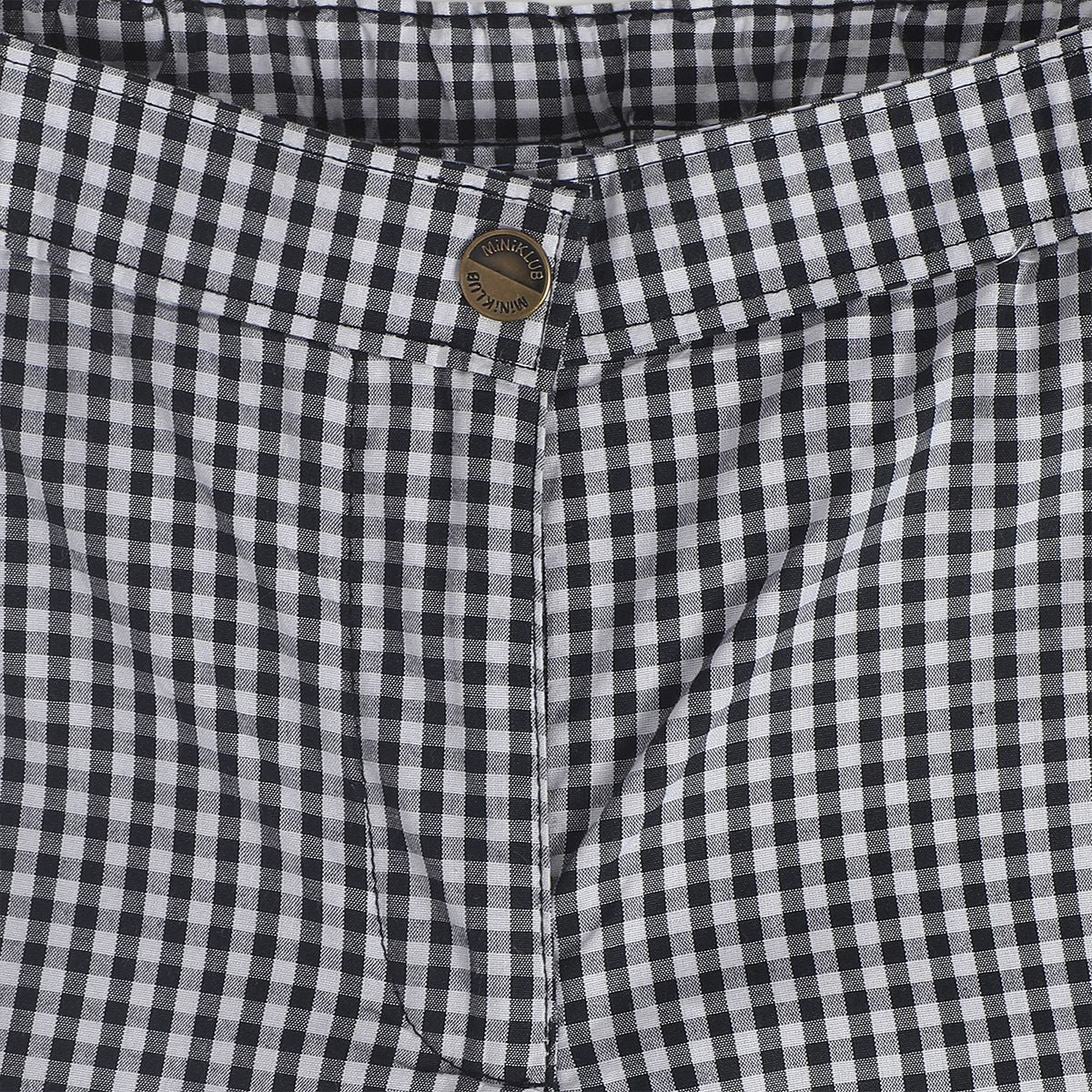 Girls Black Woven Pant