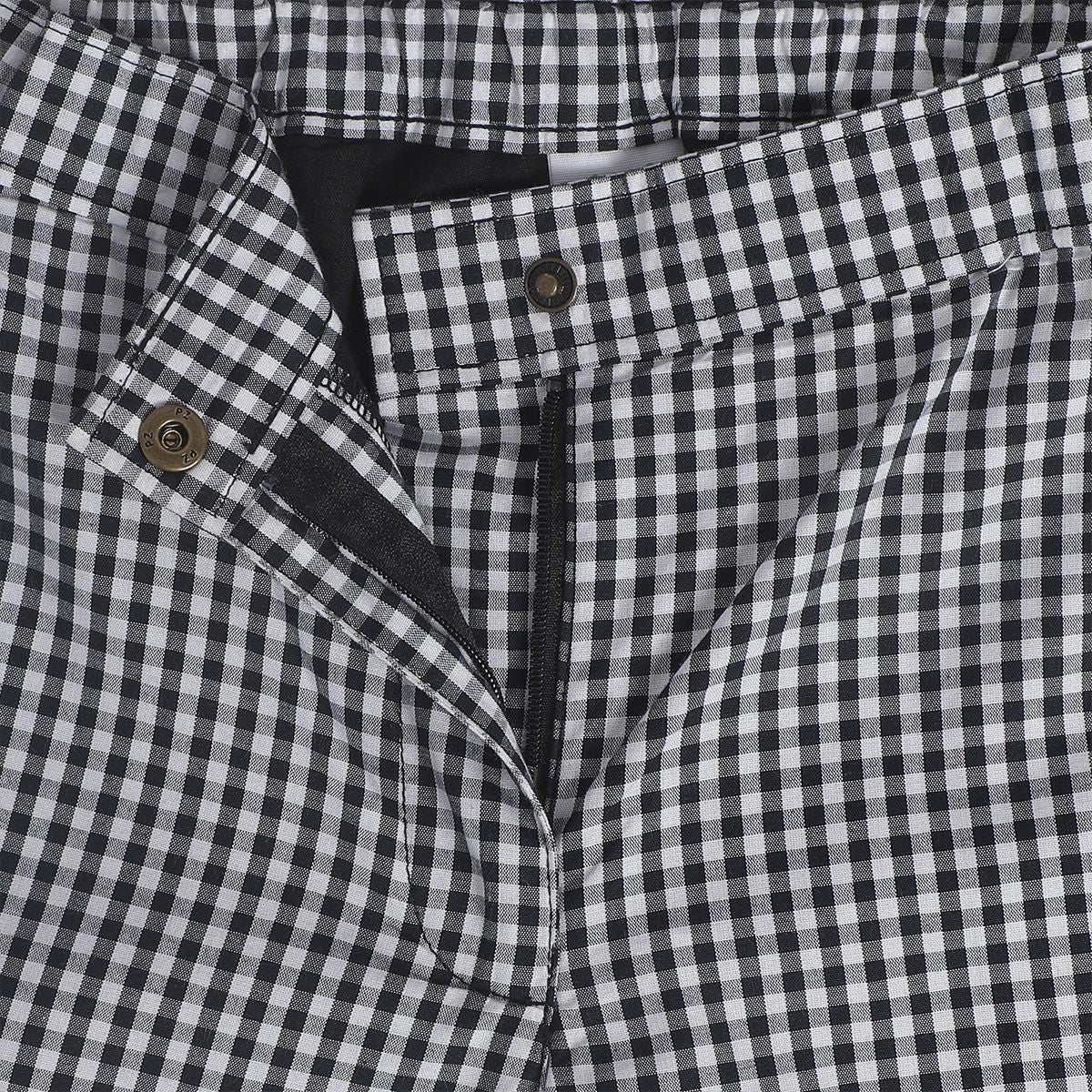 Girls Black Woven Pant