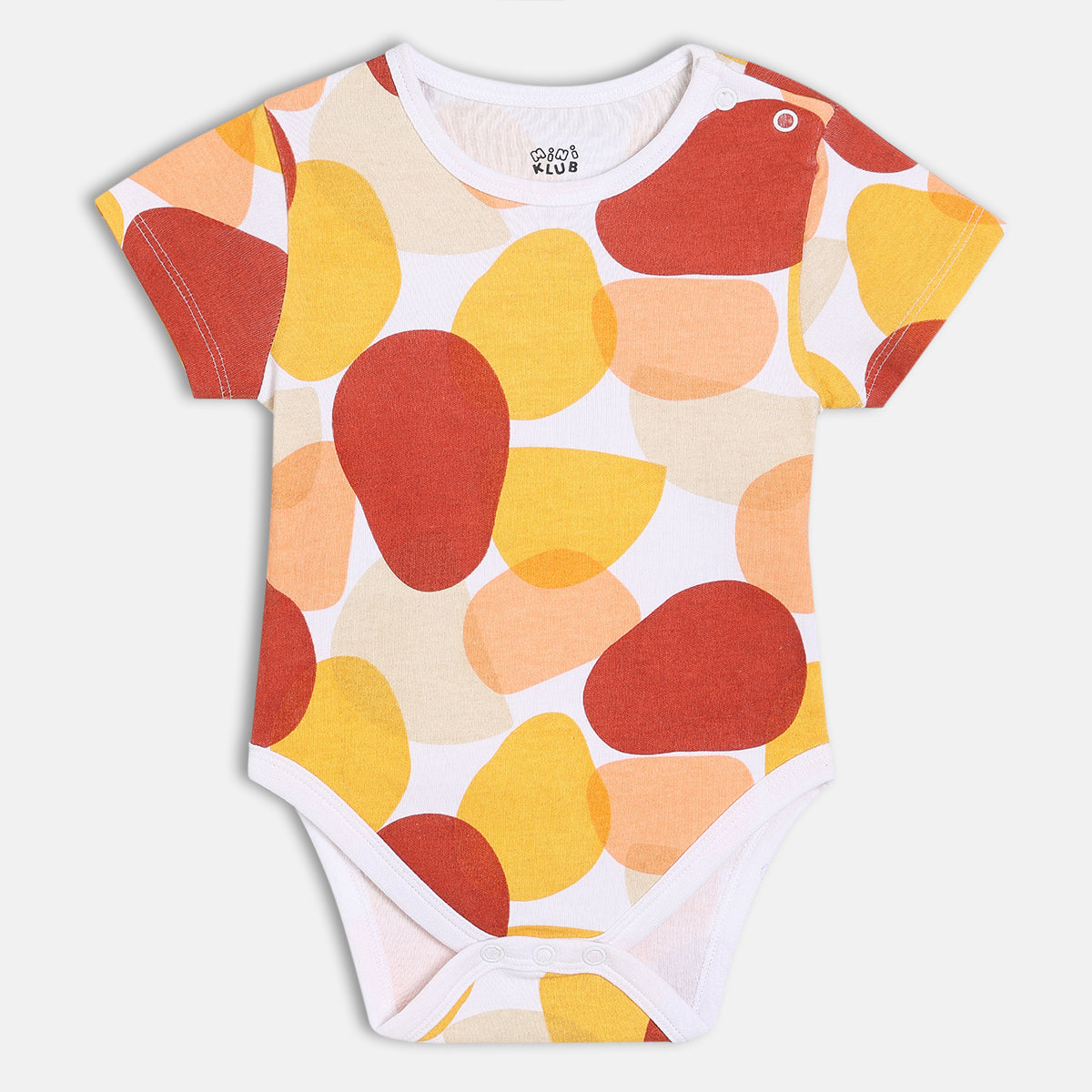 Boy Blue/White/Coral Body Suit