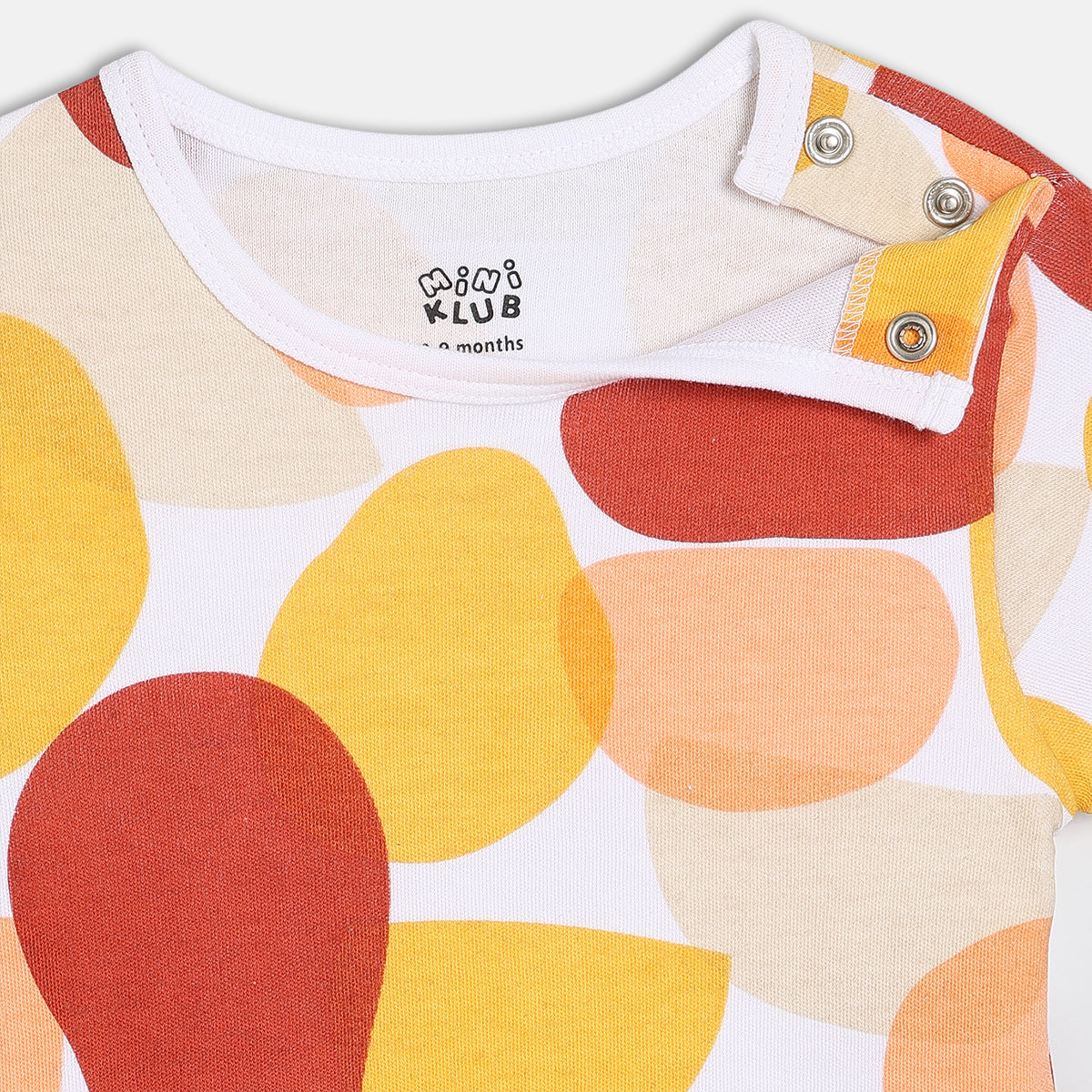 Boy Blue/White/Coral Body Suit