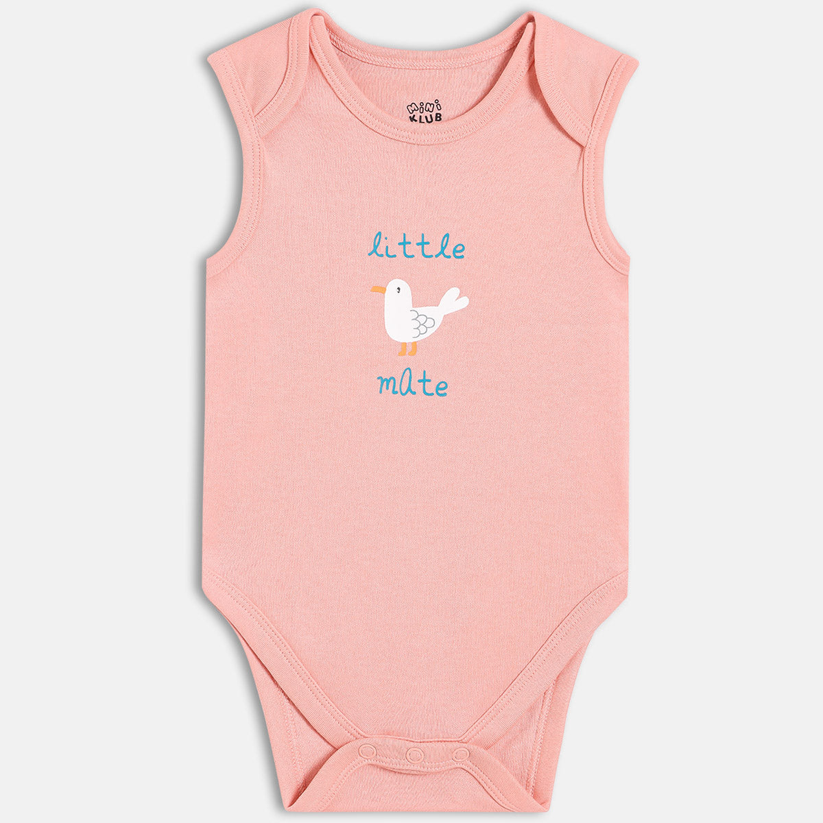 Boys Pack Of 3 Envelop Neck Short Sleeve Body Suit - Multi